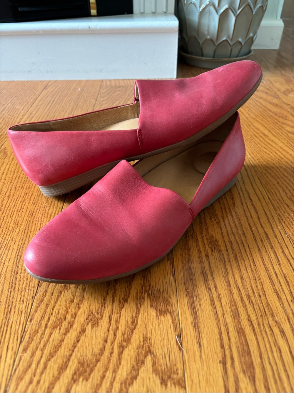 Dansko Larissa Red Burnished Nappa EU 42